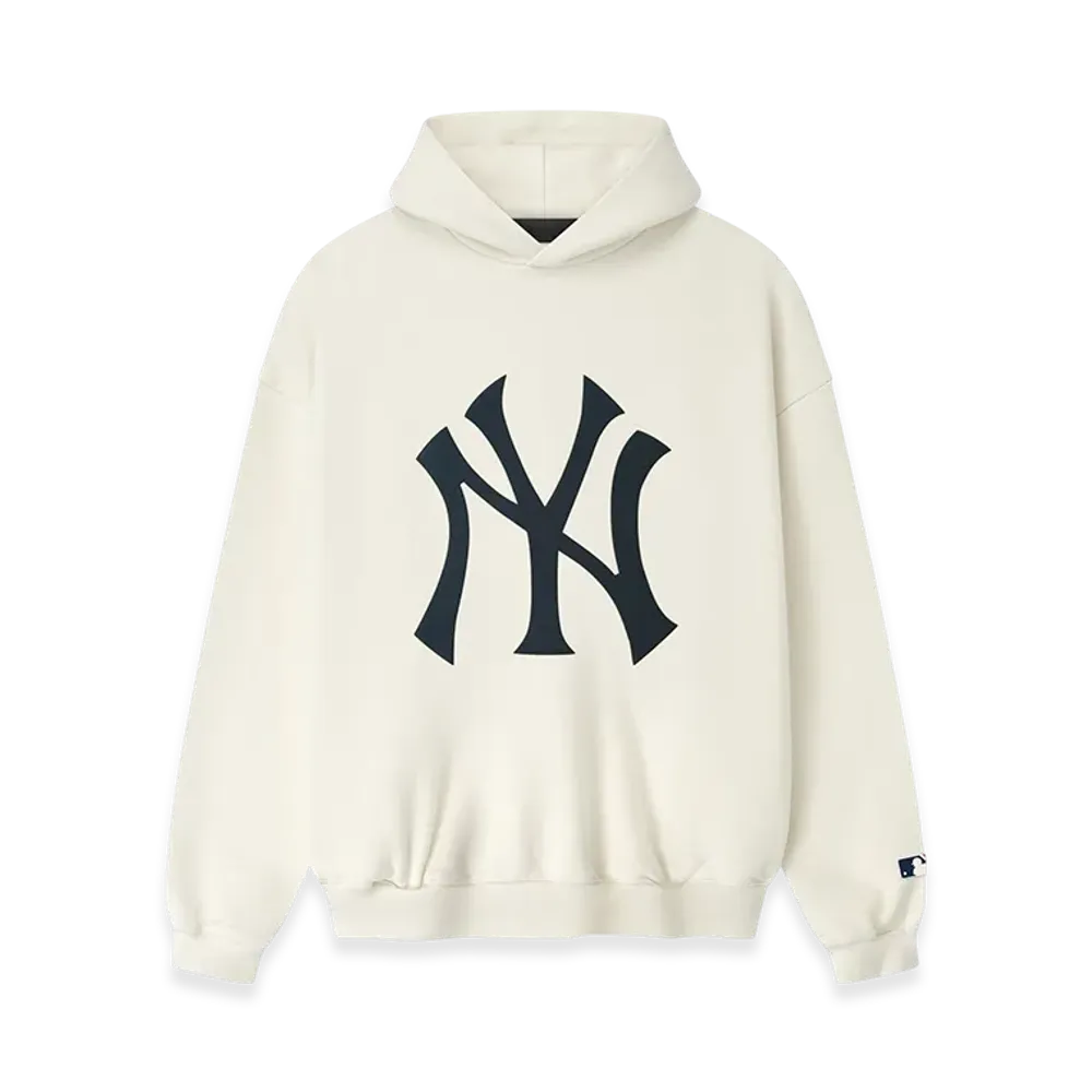 FEAR OF GOD ESSENTIALS Yankees Sport Hoodie "Cream White"