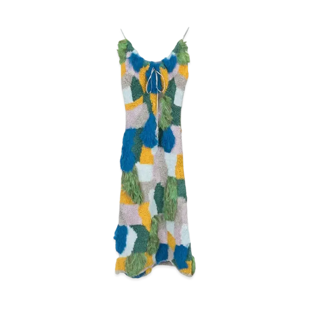 KIKO KOSTADINOV Orpheus Intarsia Dress "Multi"