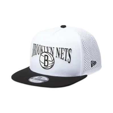 NEW ERA 9Fifty A-Frame NBA 2-Tone Brooklyn Nets "White/Black"