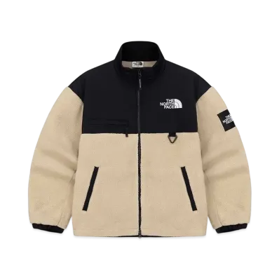 The North Face New Utility Fleece Jacket "Beige"