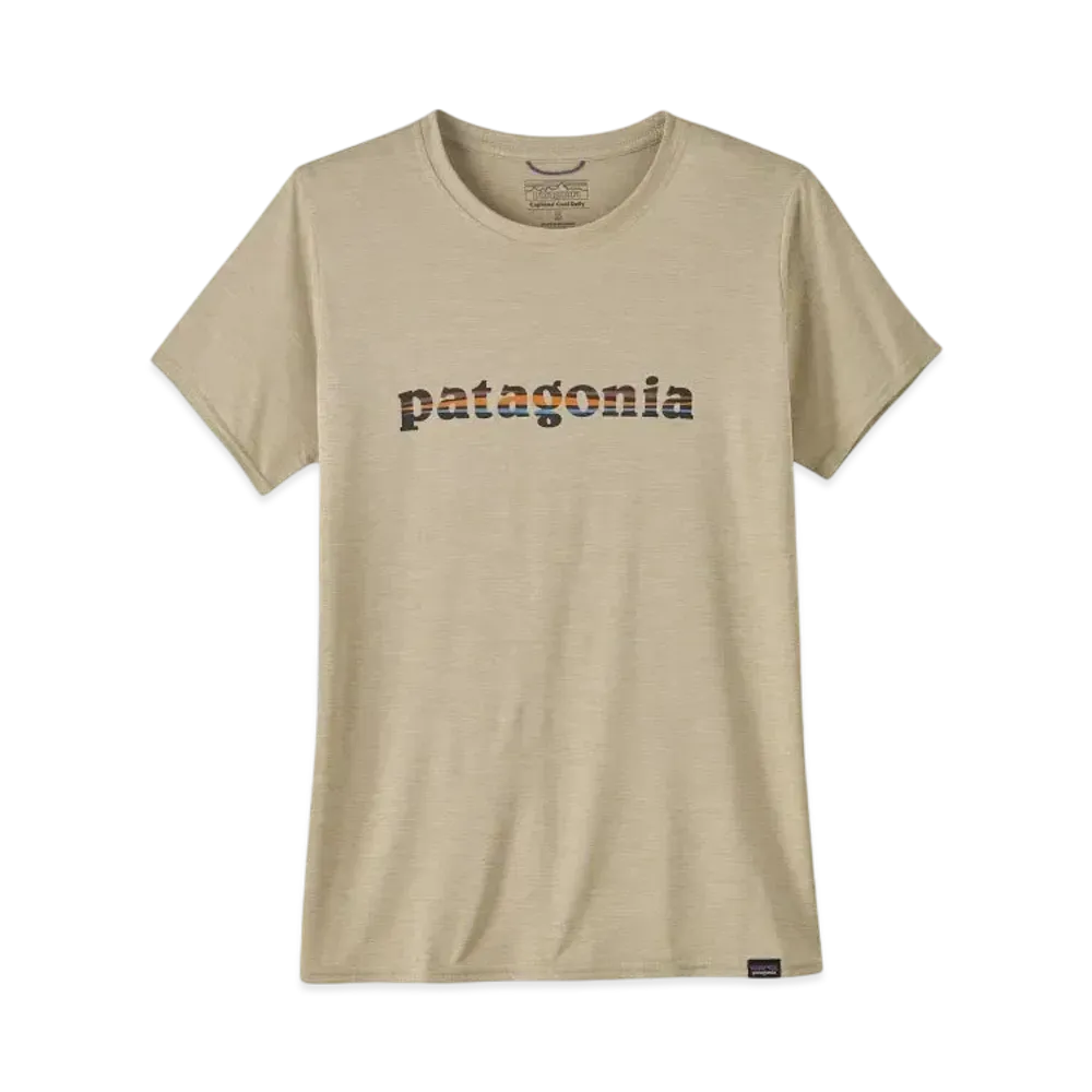 Patagonia Women's Capilene Cool Daily Graphic Shirt "Pumice"
