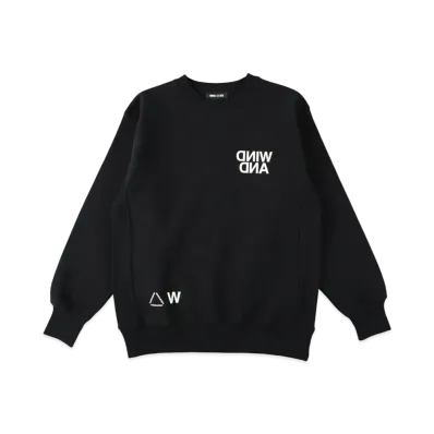 WIND AND SEA W Fleece Crew Neck "Black"
