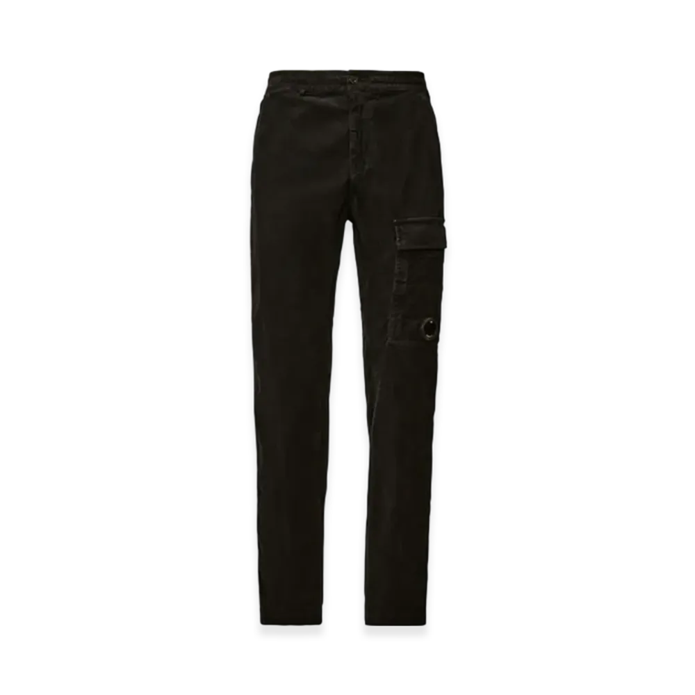 C.P. Company Corduroy Lens Cargo Pants "Black"