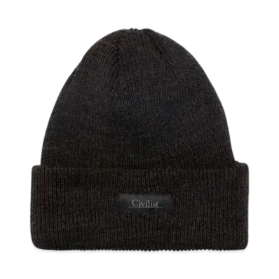 Civilist Schurwolle Beanie "Brown"