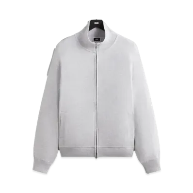 Kith Fleece Wyona Full Zip "Light Heather Grey"