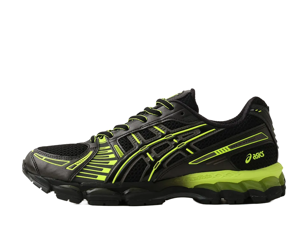 atmos × Albino & Preto × Asics Gel-Kayano 12.1 "Black/Safety Yellow"