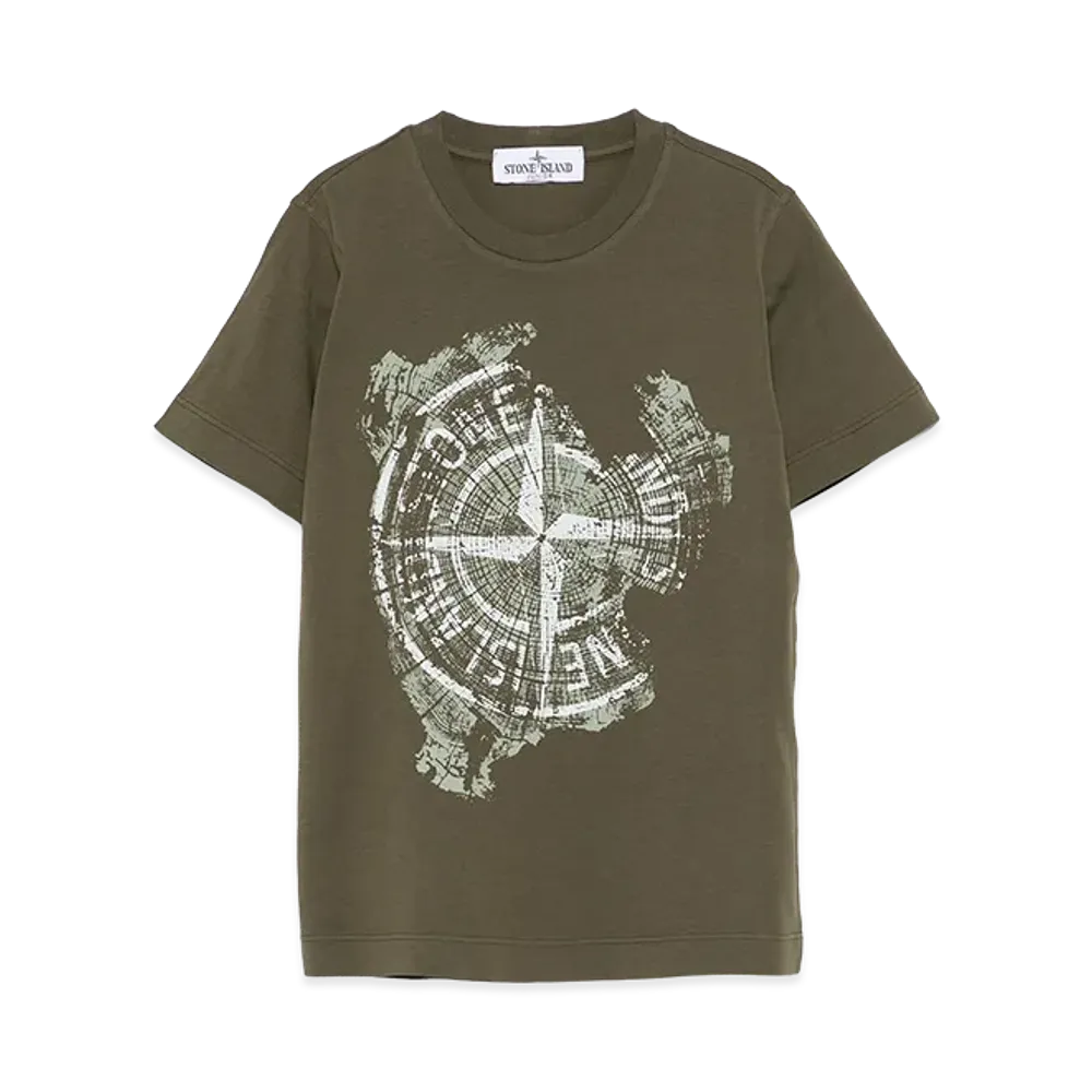 Stone Island Kids T-Shirts "Green"