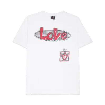 SAINT Mxxxxxx 22SS SS TEE LOVE "White"