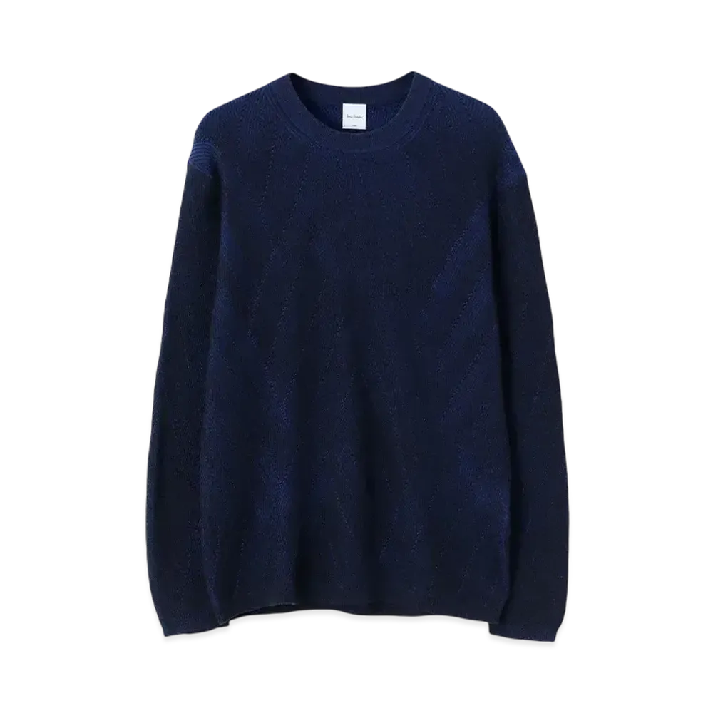 Paul Smith Wave Stripe Knit "Navy"