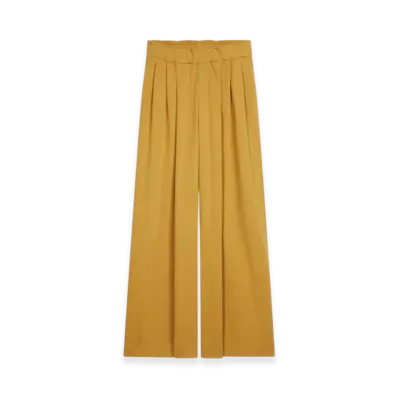 DRIES VAN NOTEN Pleated Sweatpants "Ocra"