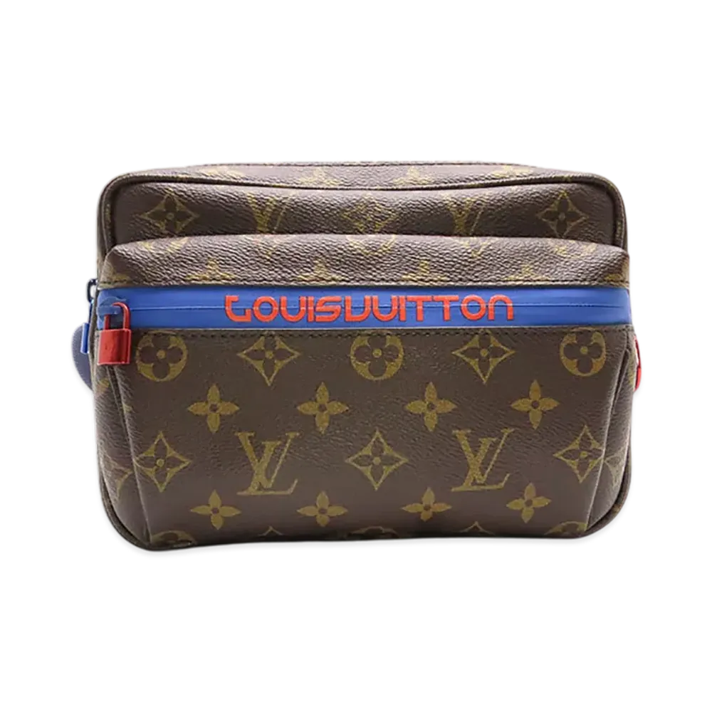 Louis Vuitton Pacific Bum Bag Monogram Canvas "Brown/Blue"