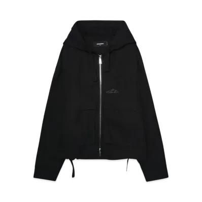 DSQUARED2 Icon Ripstop Windbreaker "BLACK"