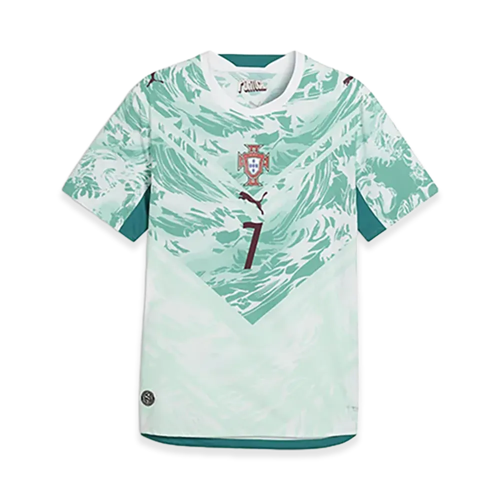 PUMA Soccer 2026 Portugal Away Authentic Jersey #7 Ronaldo "PUMA White"