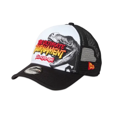 NEW ERA x Saikyo-Oh Zukan Kids Youth 9Forty A-Frame Trucker Tyrannosaurus "White/Black"