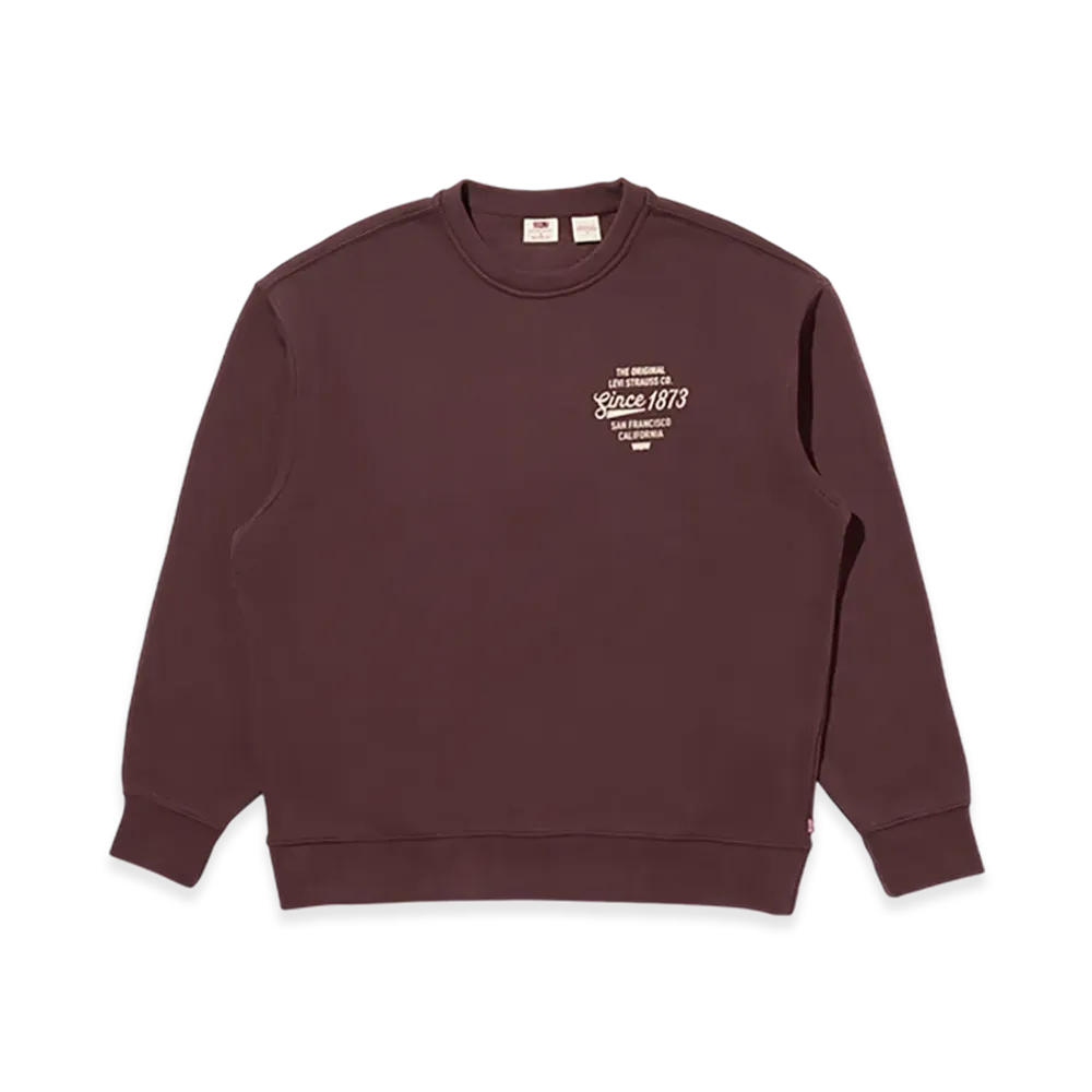 Levi's Graphic Crew Neck Sweatshirt "Brown"