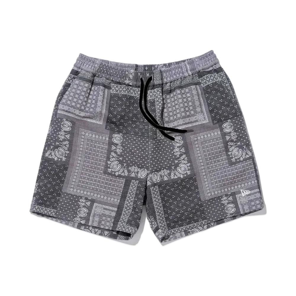 NEW ERA BLACK LABEL SS24 Easy Short Pants "Paisley"