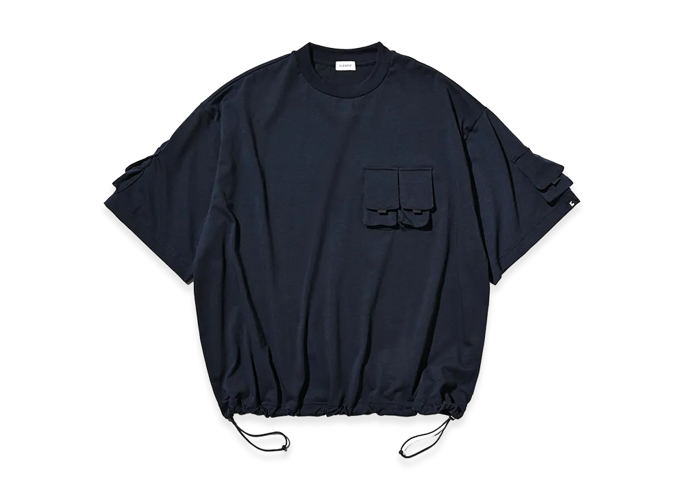 CLESSTE Multi Pocket S/S T-Shirt "Navy"