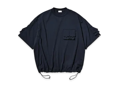 CLESSTE Multi Pocket S/S T-Shirt "Navy"