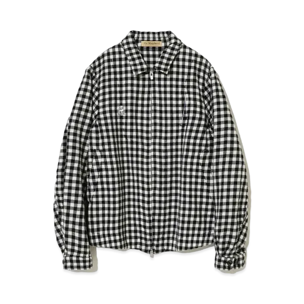 UNDERCOVER Felted Wool Blouson "Black"