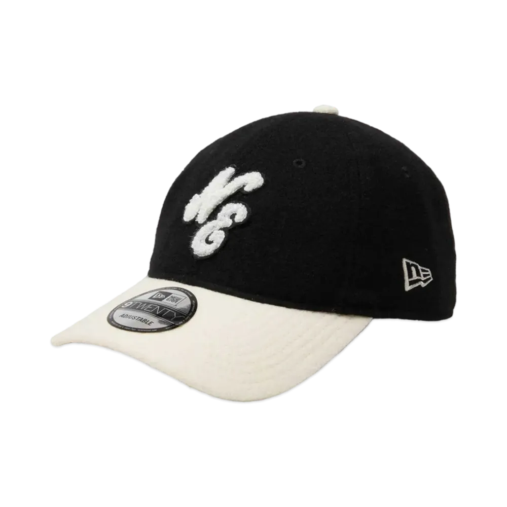 NEW ERA 9Twenty Melton Classic Logo "Black/Off White"
