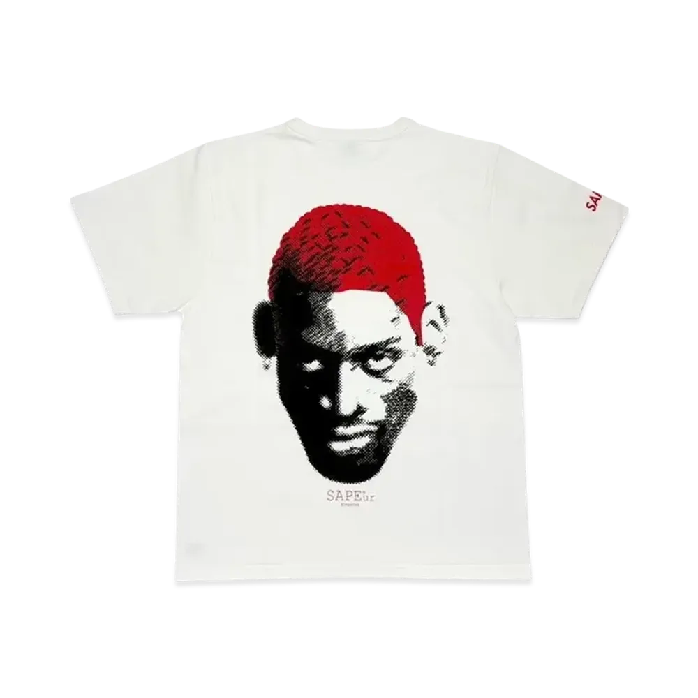 SAPEur Youth Archive Series Red Head S/S Tee "White"