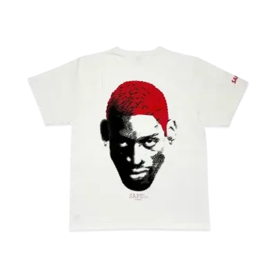 SAPEur Youth Archive Series Red Head S/S Tee "White"