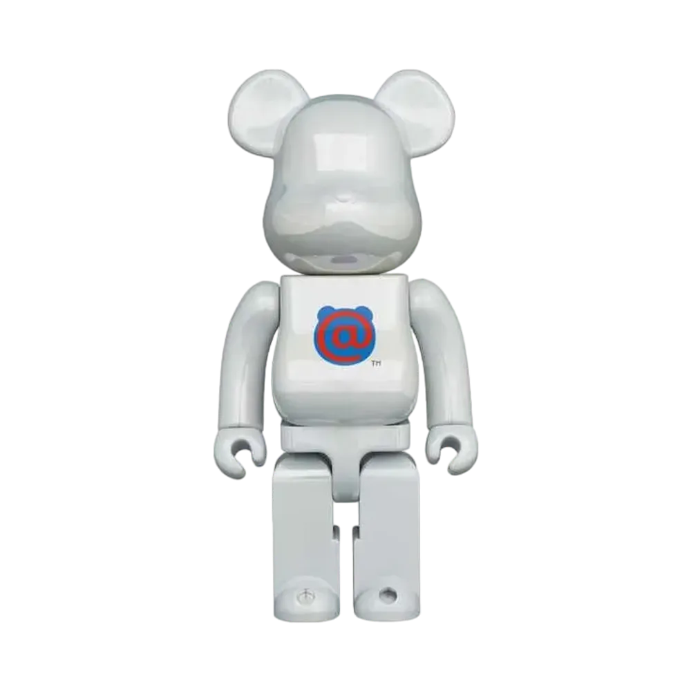 Bearbrick 1st MODEL WHITE CHROME 400%