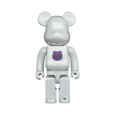 Bearbrick 1st MODEL WHITE CHROME 400%