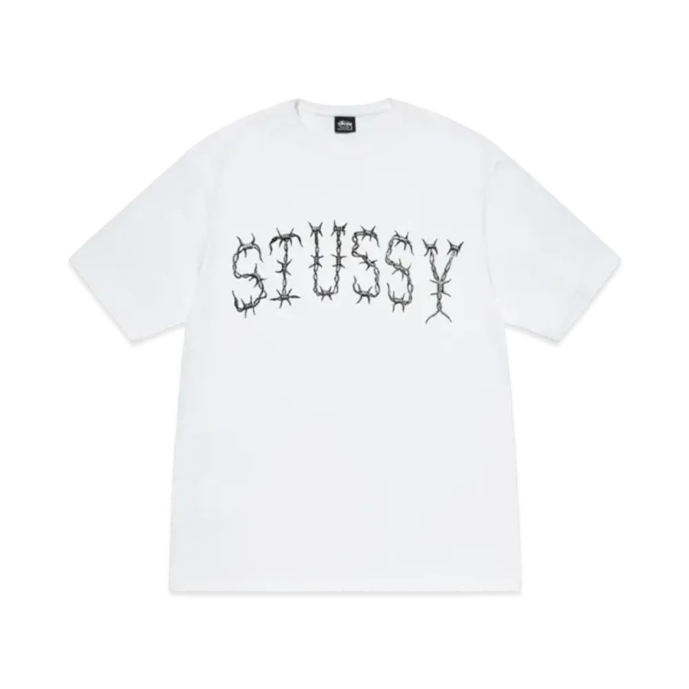 Stussy Barb Tee "White"