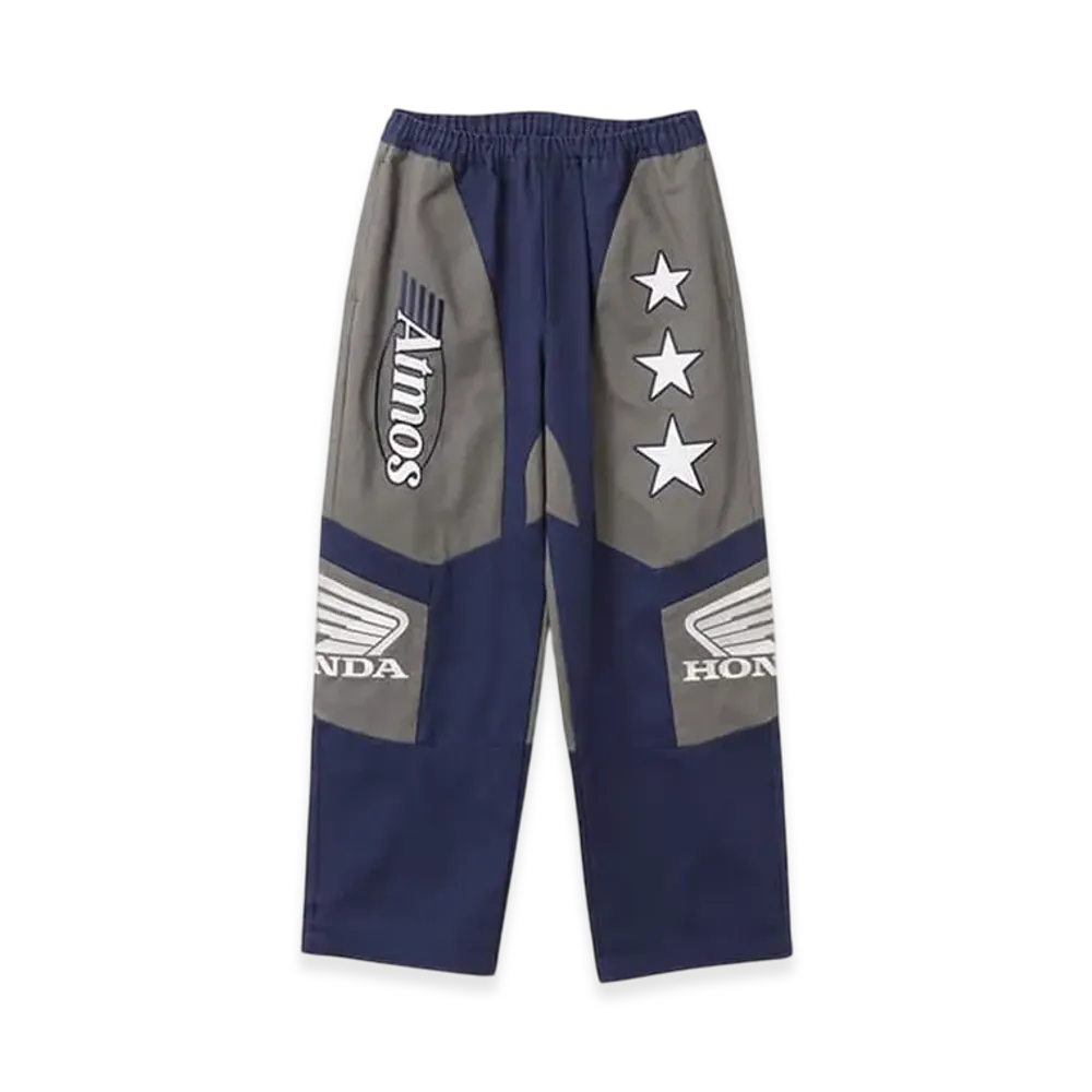 atmos x HONDA Racing Pants "Navy"