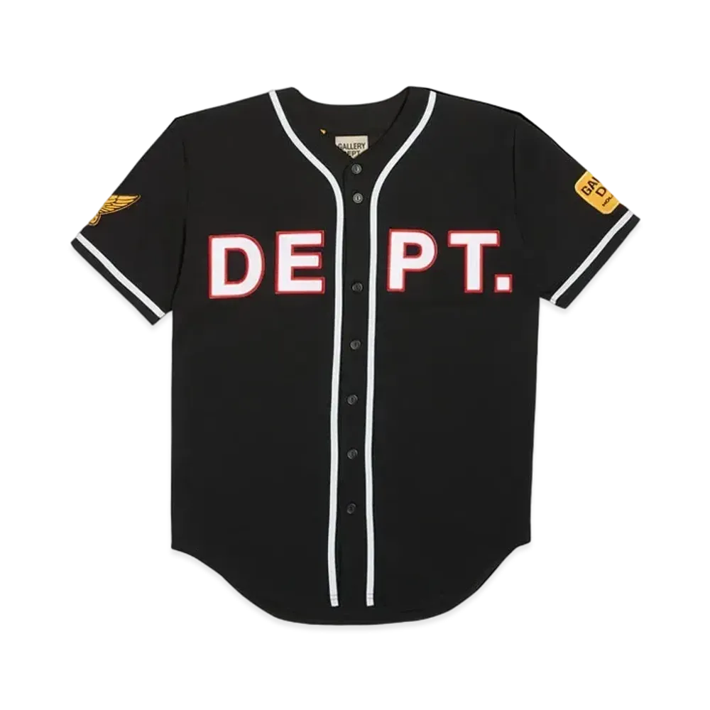 GALLERY DEPT. Echo Park Baseball Jersey "Black"