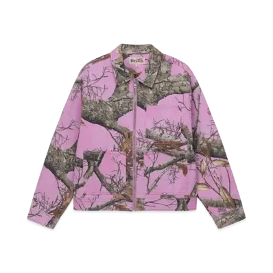 Stussy Realtree Edge Zip Work Jacket "Pink"