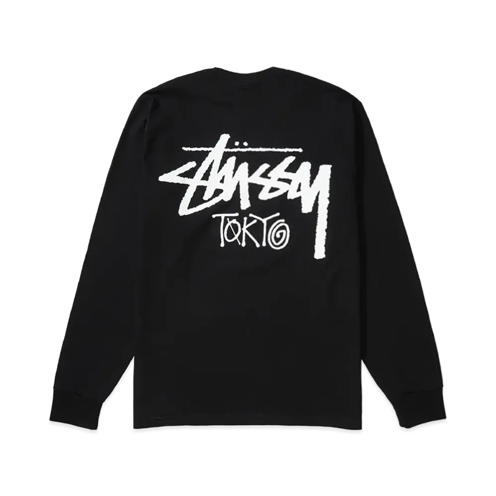 Stussy Tokyo Exclusive L/S Tee "Black"