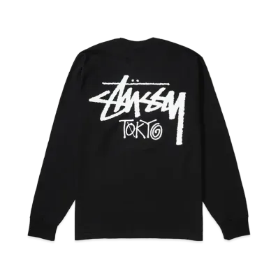 Stussy Tokyo Exclusive L/S Tee "Black"