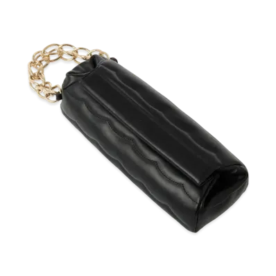 Chloe Juana Clutch Bag In Quilted Calfskin "Black"