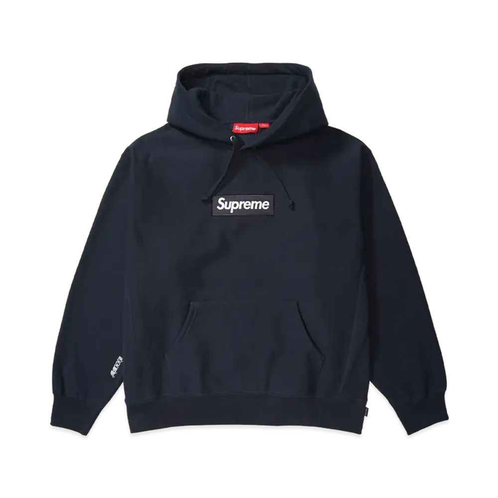 Supreme Box Logo Hooded Sweatshirt (25FW) "Navy"
