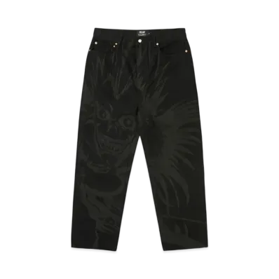 PALACE x DEATH NOTE Ryuk P45 Jean "Black"