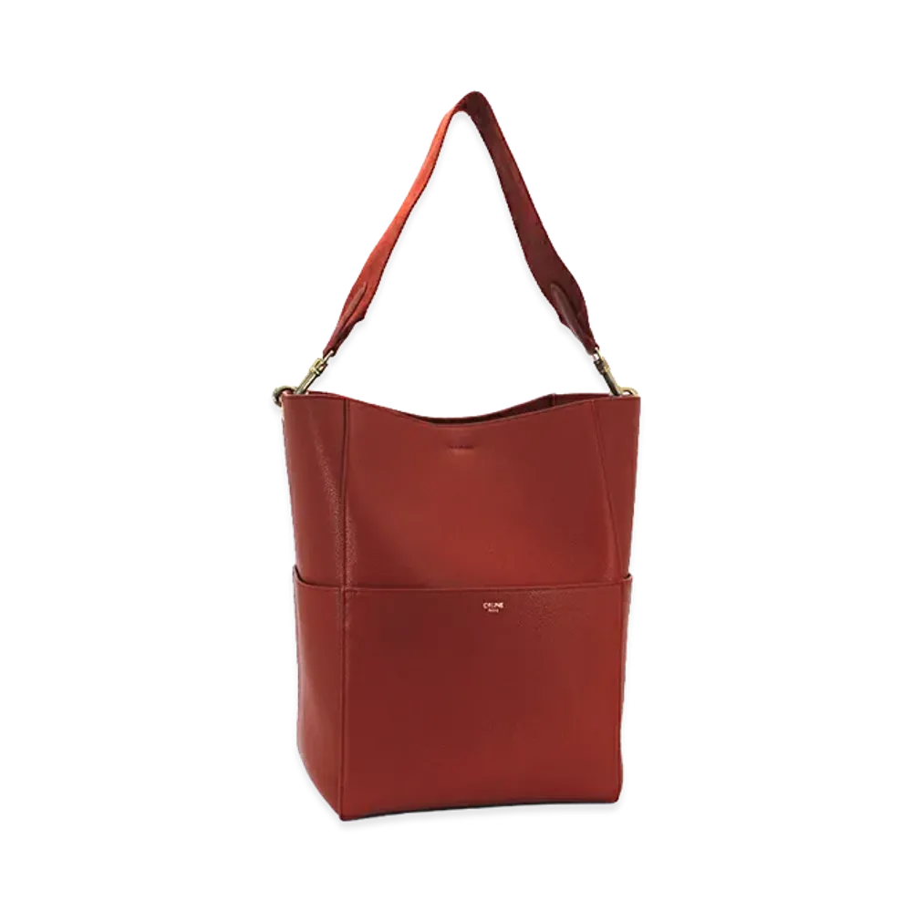 CELINE Women's Shoulder Bag Sangle Bucket "Goji"