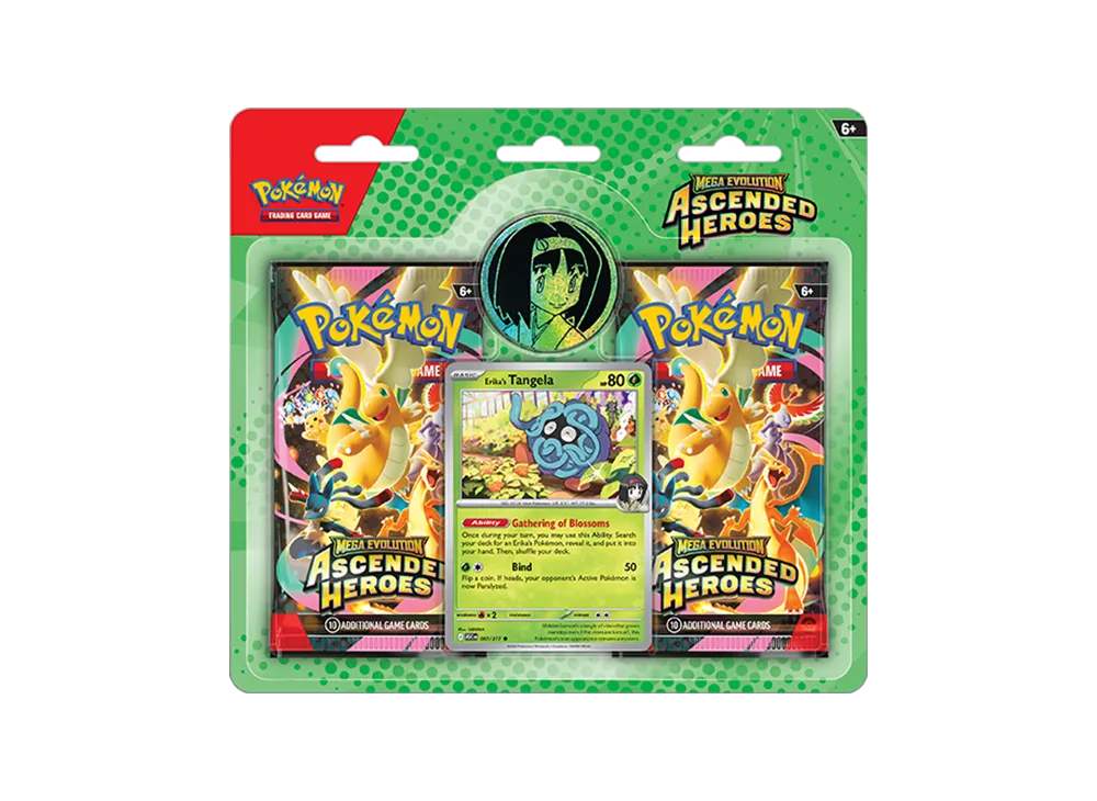 ポケモンカードゲームMEGA(英語版)メガエボリューション「アセンデッドヒーローズ コレクション エリカ」