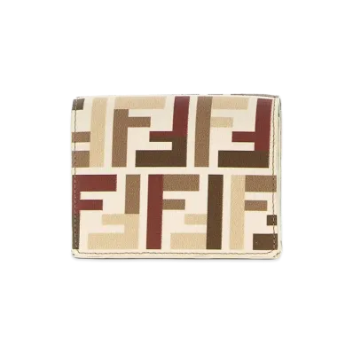 FENDI Women's Trifold Mini Wallet "Multicolor"