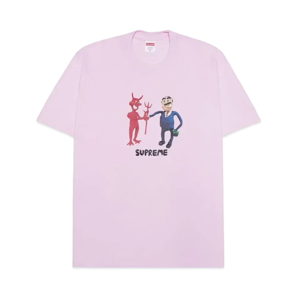 Supreme Business Tee "Light Pink"
