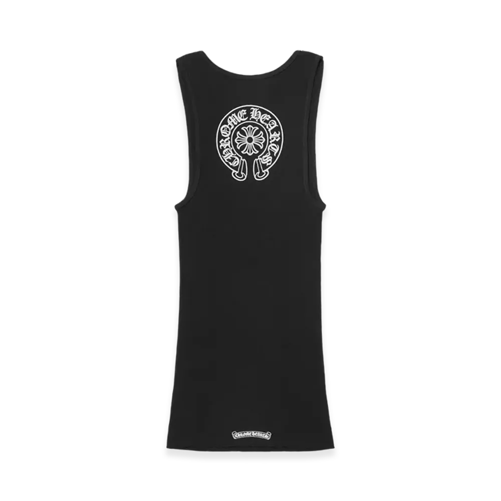Chrome Hearts Horseshoe Tank Top "Black"