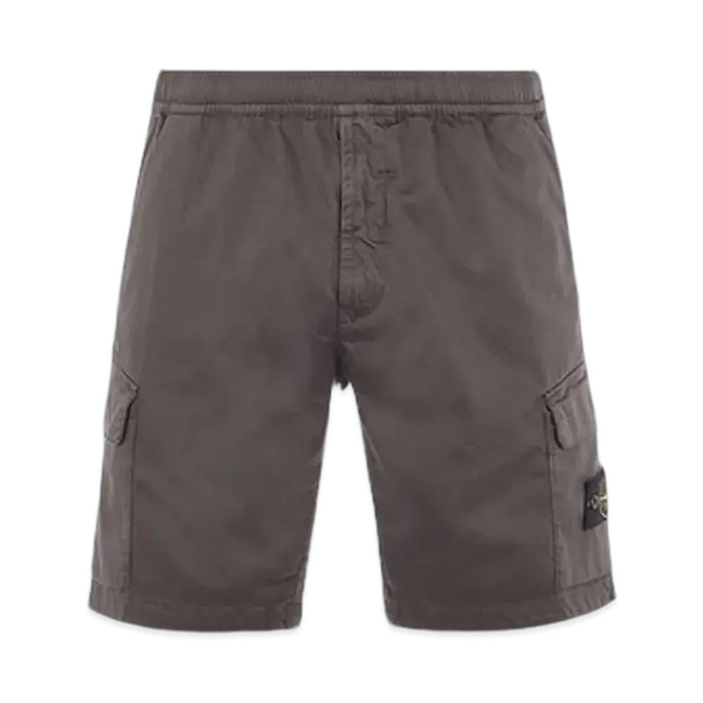 Stone Island L0312 Regular Fit Cargo Bermuda Shorts - 24SS "Steel Grey"
