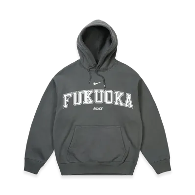 PALACE x Nike Shop Hood Fukuoka "Grey"