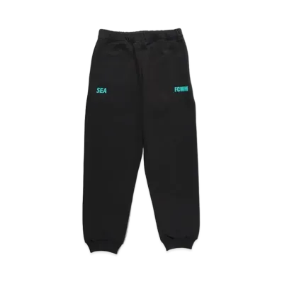 WIND AND SEA X FCMM SWEAT PANTS "Black"