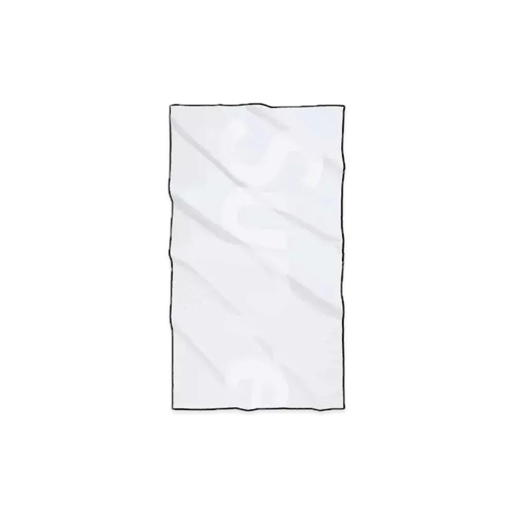 Supreme Tonal Logo Towel "White"