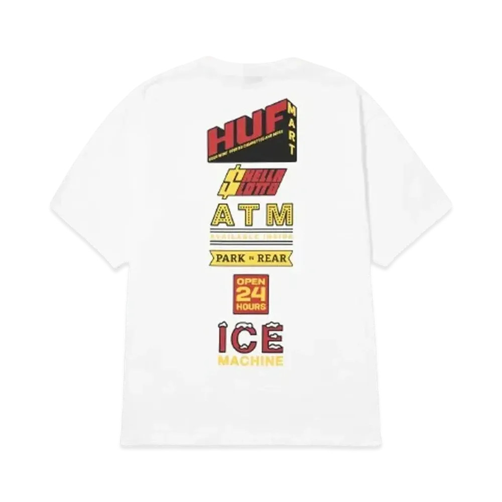 HUF Summer Splash Collection Corner Mart Tee "White"