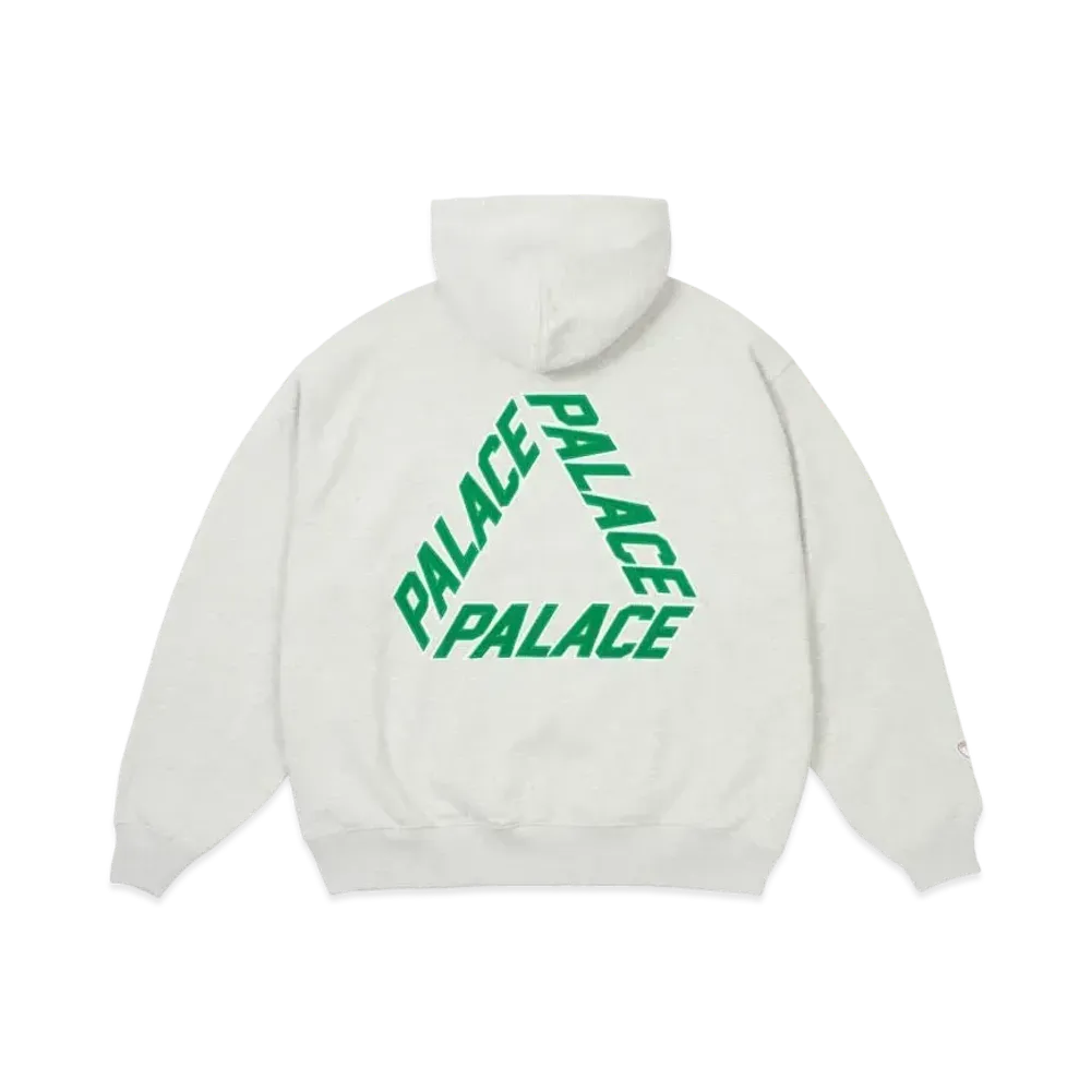 PALACE Athlique P3 Hood "Grey Marl"