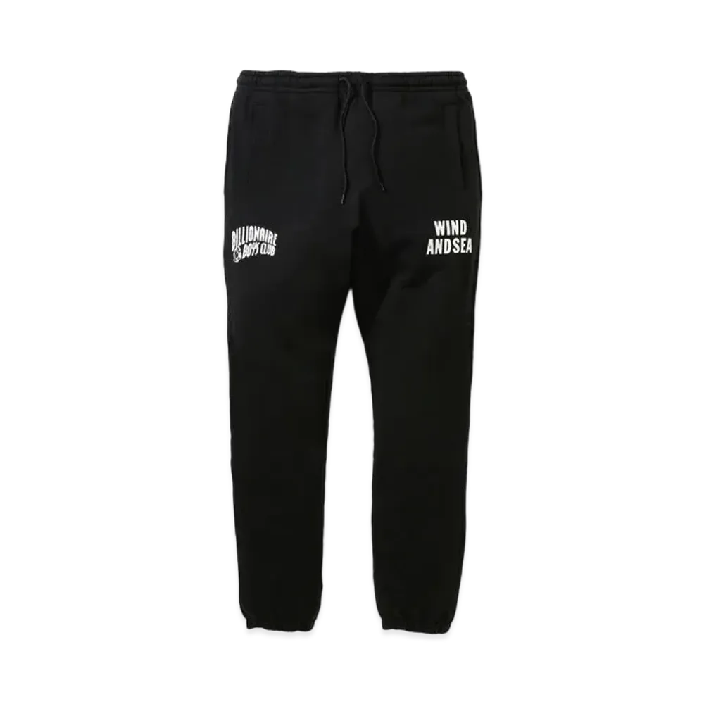 BILLIONAIRE BOYS CLUB × WIND AND SEA Sweatpants "Black"