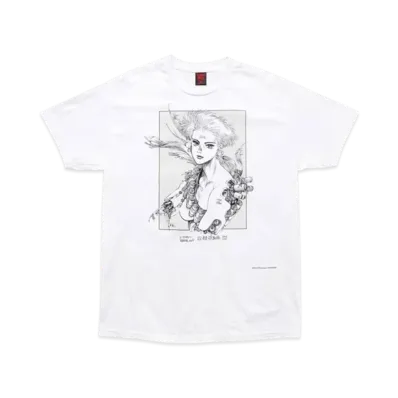 Geeks Rule x MASAMUNE SHIROW The Ghost In Shell Silkscreen Printing T Shirt 02 "White"